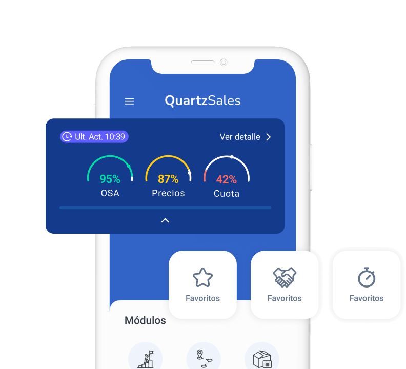 App PDV 360 en dispositivo móvil
