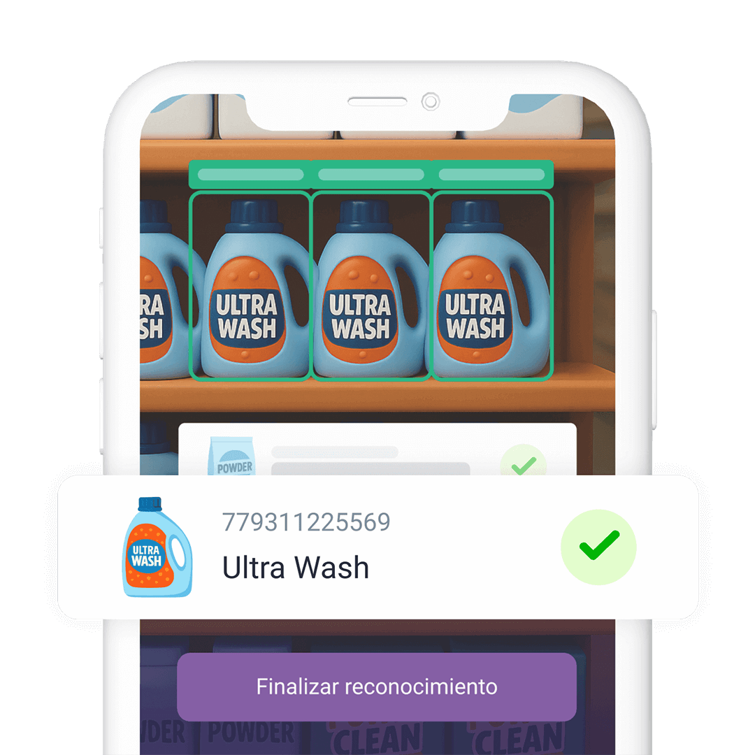 Formulario por categorías en la app